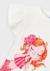 Blusa M/C Crd-Amapola Niña Mayoral M3007 MAYORAL