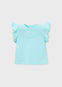 Blusa M/C Puntillas Anis Niña Mayoral M3008