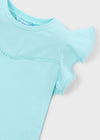Blusa M/C Puntillas Anis Niña Mayoral M3008 MAYORAL