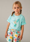 Playera Hombro Caido Para Niña M/C Anis Mayoral M3016 MAYORAL