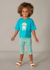 Playera Hombro Caido Para Niña M/C Colibri Jade Mayoral M3016 MAYORAL