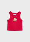 Blusa Tirantes Rojo Niña Mayoral M3021 MAYORAL