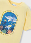 Playera M/C Ventana Amarilla Niño Mayoral M3079 MAYORAL