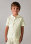 Polo M/C Estampado Nata Verde Niño Mayoral M3104
