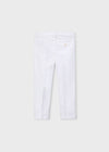 Pantalon De Vestir Lino Suiting Blanco Niño Mayoral M3574 MAYORAL