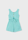 Mono Punto Cut Out Azul Niña Mayoral M3889 MAYORAL