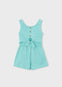 Mono Punto Cut Out Azul Niña Mayoral M3889
