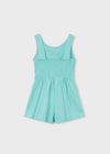 Mono Punto Cut Out Azul Niña Mayoral M3889 MAYORAL