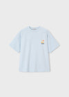 Playera M/C Paisaje Celeste Niño Mayoral M6045 MAYORAL