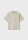 Playera M/C Tortuga Oliva Claro Niño Mayoral M6047 MAYORAL