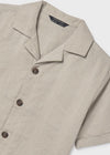 Camisa M/C Cuello Resort Piedra Junior Niño Mayoral M6170 MAYORAL
