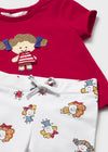 Conjunto 4 Piezas Blusas Y Leggins Rojo Bebe Niña Mayoral M1736 MAYORAL
