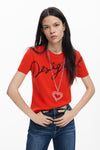 Playera Florencia Rojo M26Swtk07 Dama Desigual DESIGUAL