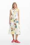 Vestido Colle Azul Palo M26Swvw15 Dama Desigual DESIGUAL