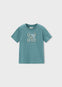 Playera M/C Embossed Alga Niño Mayoral M3058