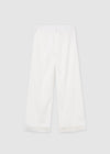 Pantalon Cinta Bordada Crudo Junior Niña Mayoral M6545 MAYORAL