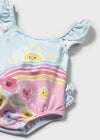 Traje Baño Y Gorro Proteccion Solar Cielo Bebe Niña Mayoral M1737 MAYORAL