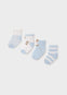 Set 4 Calcetines Cielo Mayoral M9054