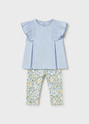 Conjunto Leggings Estampado Cielo Bebe Niña Mayoral M1748 MAYORAL