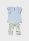 Conjunto Leggings Estampado Cielo Bebe Niña Mayoral M1748 MAYORAL