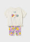 Conjunto Leggings Estampado Lila Bebe Niña Mayoral M1753