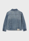 Chamarra De Mezclilla Ligera Denim Claro Junior Mayoral M6415 MAYORAL