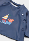 Traje De Baño En Conjunto Azul Bebe Niño Mayoral M1619 MAYORAL