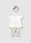 Conjunto Leggings Beige Bebe Niña Mayoral M1735