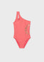 TRAJE DE BAÑO ASIMETRICO FLAMINGO JUNIOR NIñA MAYORAL M6778