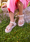 Huarache Brillos Avellana Niña Mayoral M43738 MAYORAL