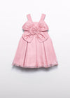 Vestido Flor Organza Rosa Niña Abelylula M5049 ABEL Y LULA