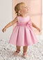 Vestido Rosa Bebe Niña Abelylula M5010
