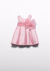 Vestido Mikado Rosa Bebe Niña Abelylula M5010 ABEL Y LULA