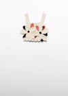 Blusa Top Crochet Flores Crema Niña Abelylula M5172 ABEL Y LULA