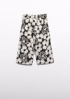 Pantalon Culotte Estampado Negro Abelylula M5280 ABEL Y LULA