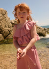 Conjunto Pantalon Crepe Rosa Niña Abelylula M5283 ABEL Y LULA