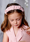 Diadema Crepe Rosa Abelylula M5476 ABEL Y LULA