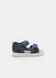 Huarache Deportivo Velcros Marino Para Niño M41779