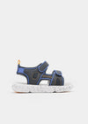 Huarache Deportivo Velcros Marino Para Niño M43756 MAYORAL