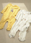 Mameluco Set 2 Piezas Amarillo Recien Nacido Mayoral M2767 MAYORAL