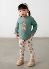 Conjunto Leggings Con Diadema Verde Bebe Niña Mayoral M2780 MAYORAL
