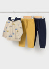 Conjunto Pants Estampado 2 Pantalones Marino Bebe Niño Mayoral M2836 MAYORAL