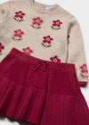 Conjunto Falda Tejido Framboise Bebe Niña Mayoral M2952 MAYORAL