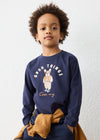 Playera M/L Print Perro Azul Niño Mayoral M4021 MAYORAL