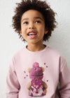 Conjunto Blusa M/L Con Leggins Lila Para Niña Mayoral M4027 MAYORAL