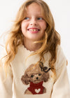 Sueter Intarsia Milk Niña Mayoral M4315 MAYORAL