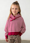 Sueter Con Pañuelo Rayas Cherry Niña Mayoral M4316 MAYORAL