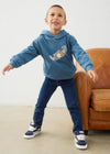 Sudadera Print Relieve Azul Niño Mayoral M4455 MAYORAL