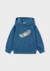 Sudadera Print Relieve Azul Niño Mayoral M4455 MAYORAL