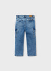 Pantalon Soft Mezclilla Cargo Claro Niño Mayoral M4510 MAYORAL